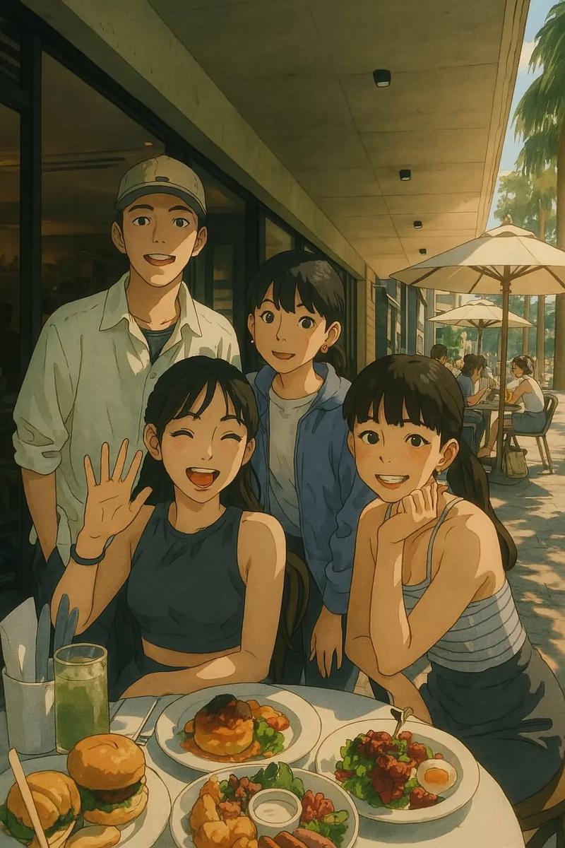 Friendship Moments in Sunshine